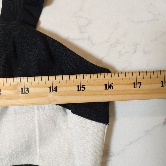 The Loft Dress Womens Size 2 Linen Blend Striped Fit & Flare Classic Summer - Picture 12 of 14